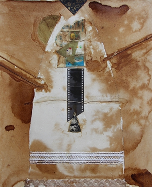  Coffee Collage Print Photocopy on cotton | 40cm x 35cm | 2001